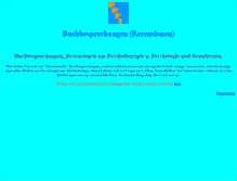 Tablet Screenshot of buchbesprechungen-psychotherapie.de